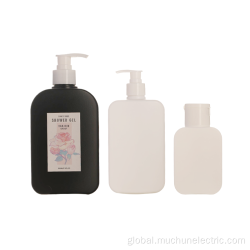 Plastic Biodegradable Bottle Square Plastic Biodegradable Bottle Shampoo Toner Bottle Supplier